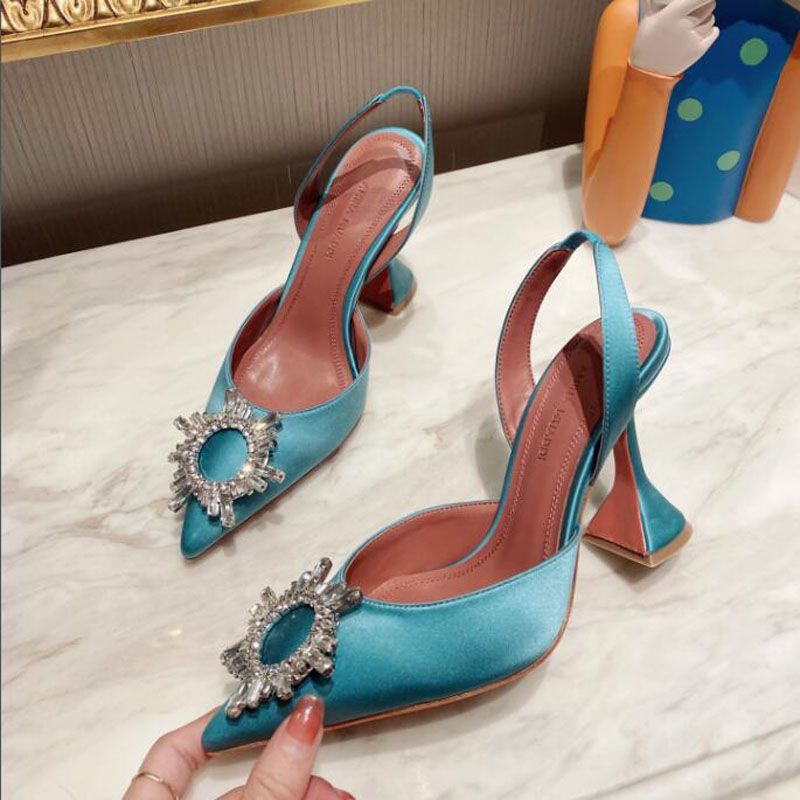 satin sandals 1361