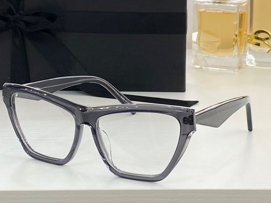 grey frame clear lens