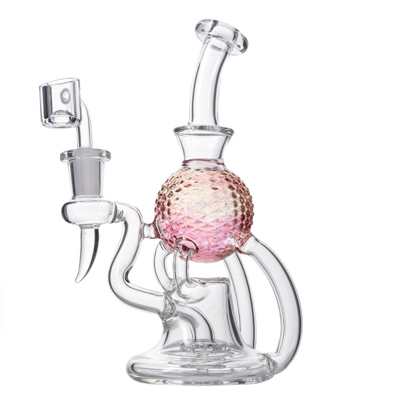 Pink Bong + Quartz Banger