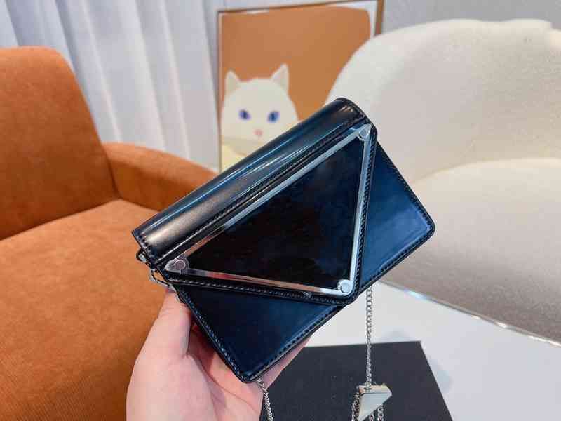 de cuerpo cruzado para mujeres diseñador de marcas correa de hombro moda mensajería de mensajería de cuero de patente carteras 220704