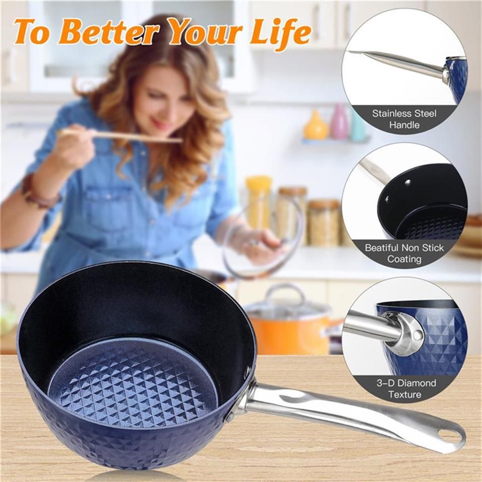 Details about   Tower Houseware Non Stick Aluminum Stockpot Saucepan Milk Pan 18cm 
