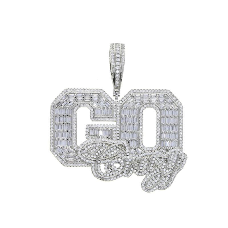 Platinum Plated Only Charm No Chain