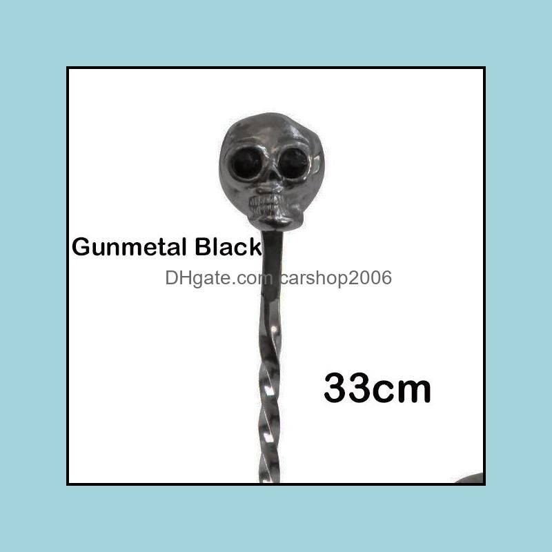 33 cm Gunmetal Black