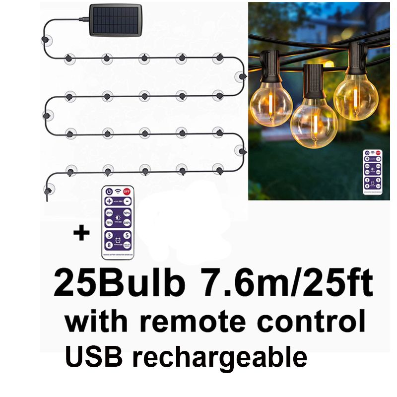 25 bulbs with remote control