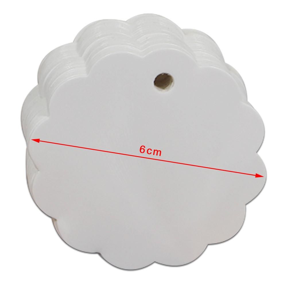 6cm spets cirkel vit