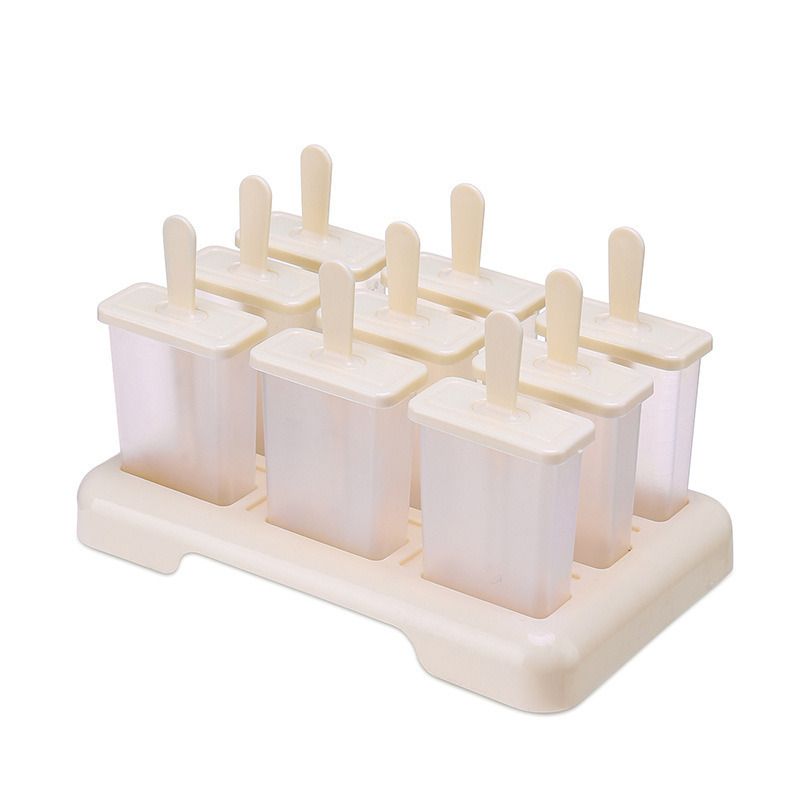 9 cellules en plastique beige