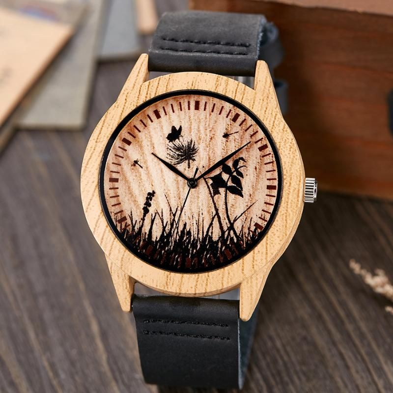 Reloj negro de hombres