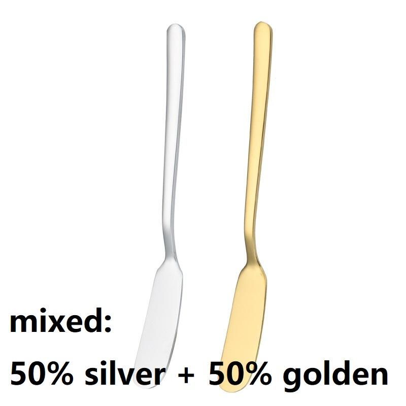 50% silver + 50% golden