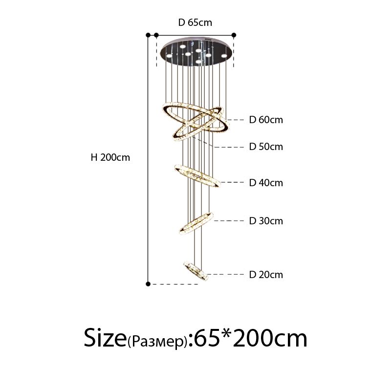 5turns D65*H200cm