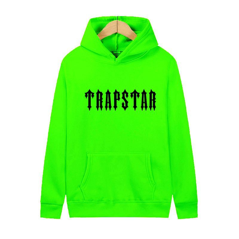 Neon sales trapstar hoodie