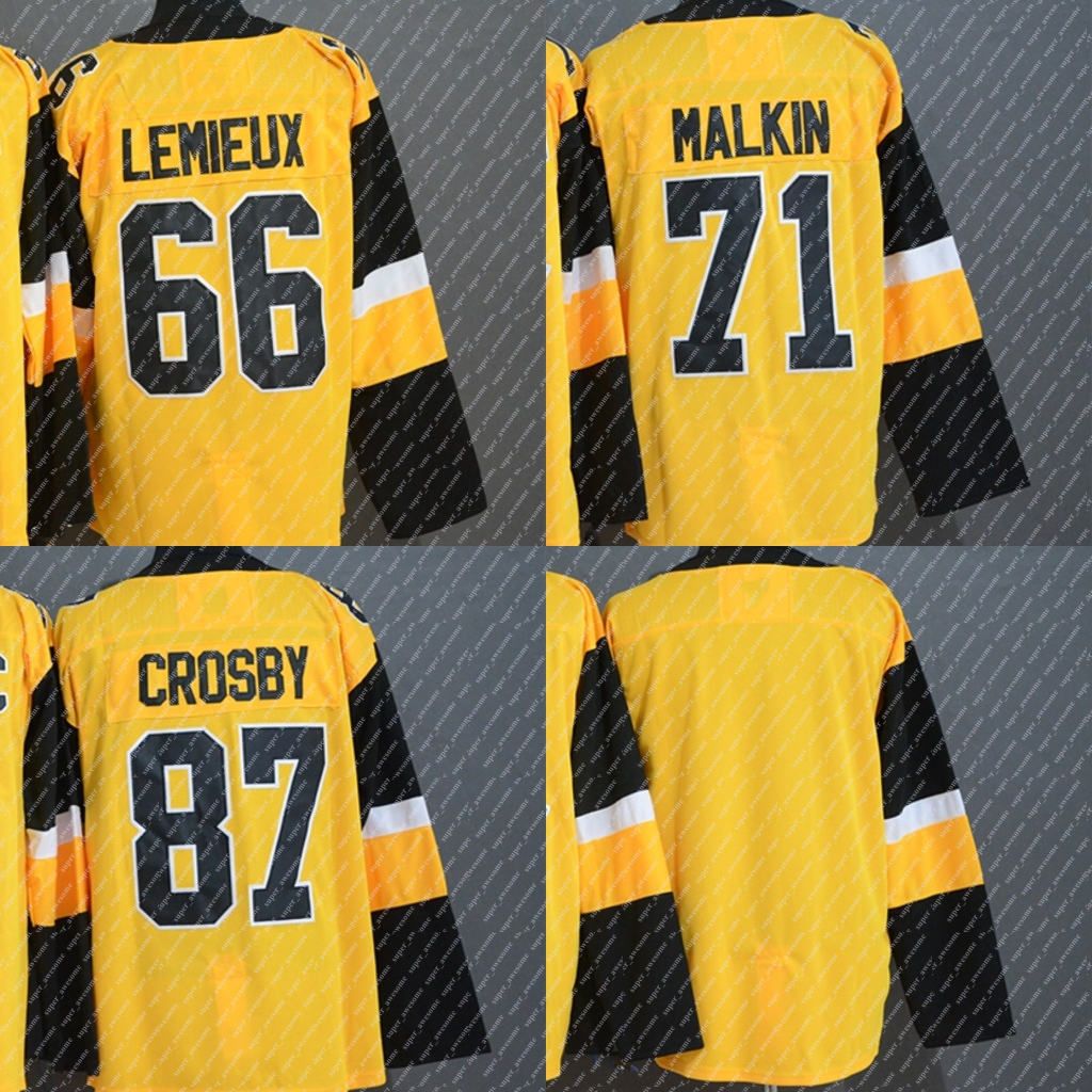 Custom Personalize Sewn Name NO.Sidney Crosby Evgeni Malkin Kris Letang  Lemieux Reverse Retro Winter Classic Hockey Jersey - AliExpress