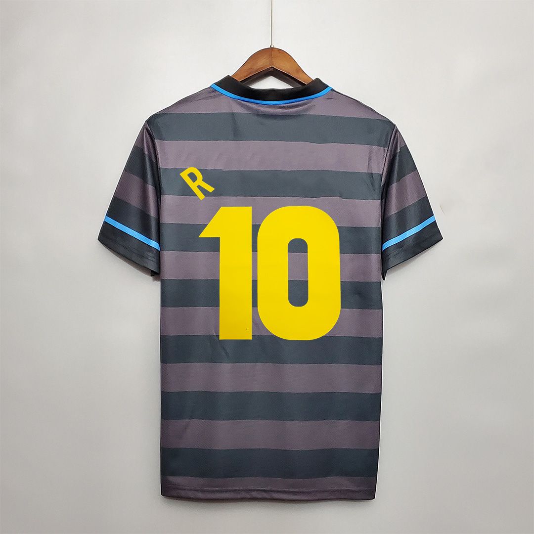 Score Draw Inter Milan Home No.9 Retro Shirt 1990-1991 (Retro