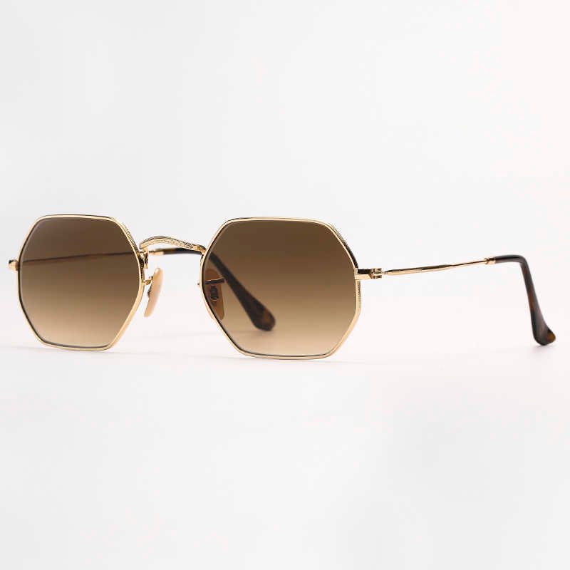 Gold Frame-brown Gradient Lenses