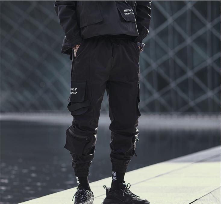 Acquistare Harem Pantaloni Allentati Mens Hip Hop Pantaloni Lunghi Jeans  Streetwear Moda Elasticizzata In Vita Jeans Nero High Street Jeans  Economico | Consegna Veloce E Qualità | It.Dhgate