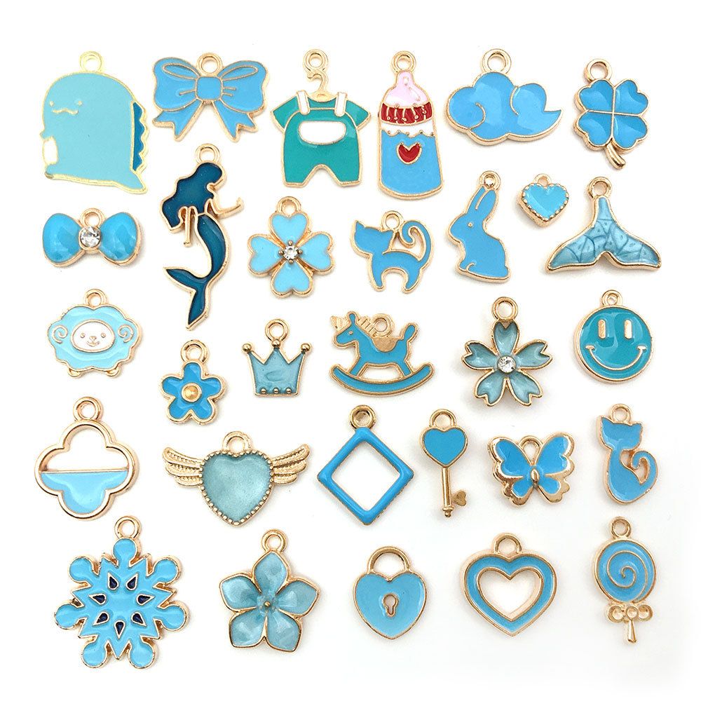 Bleu 30pcs