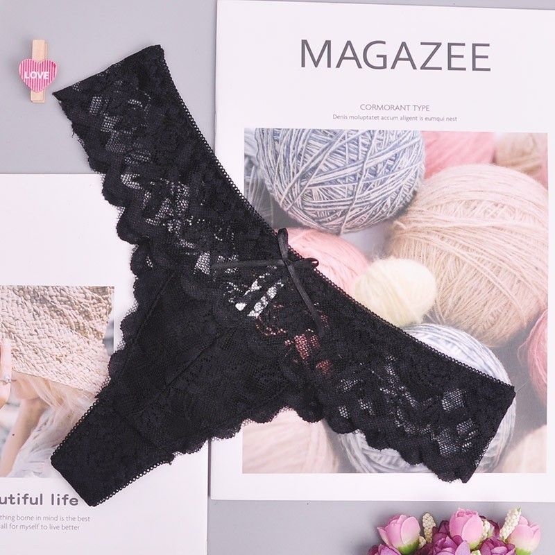 Europe Size Big One Adjusted Panties Sexy Cozy Lace Briefs G Thongs