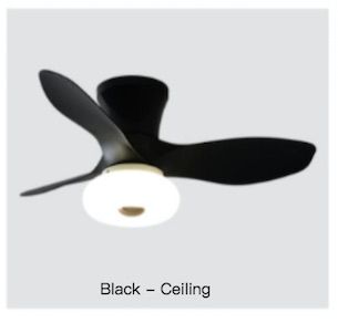 220-240V Black - ceiling