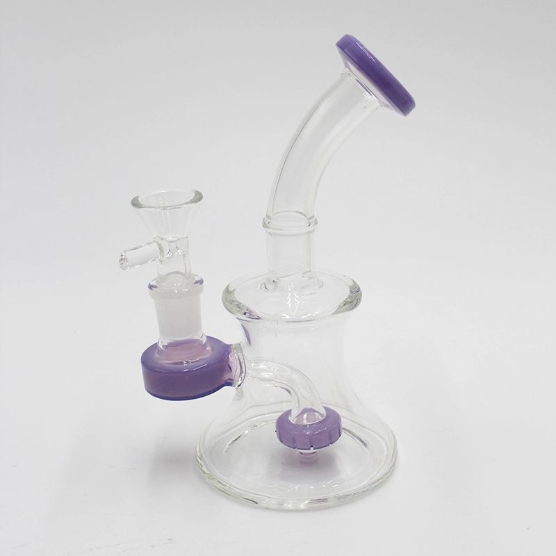 6 inch glazen bong