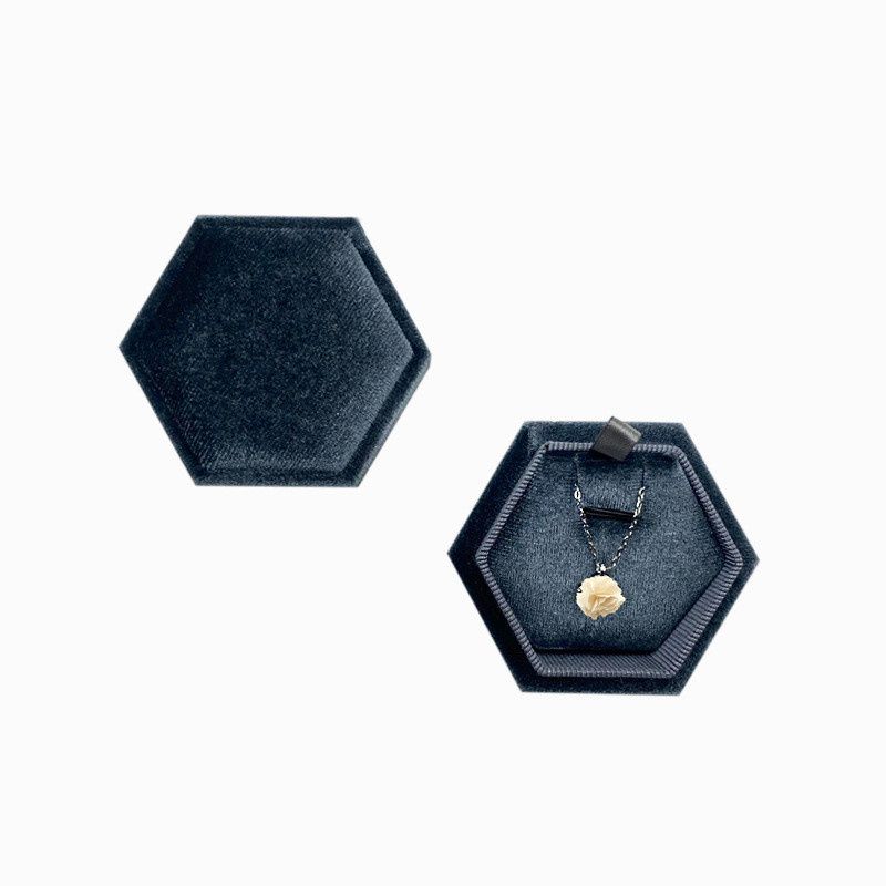 pendant box grey blue