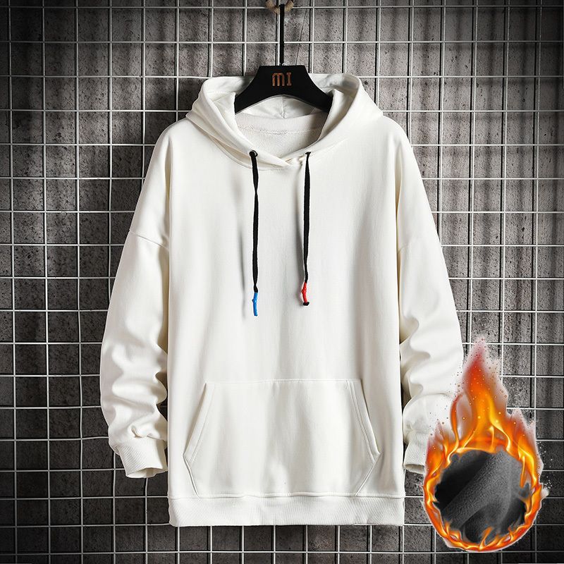 Weiße Hoodie -Männer