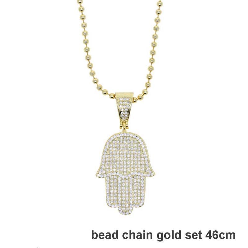 Gold Bead Set 46cm