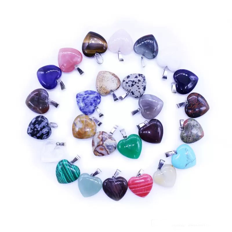 Only Heart Stone Pendant