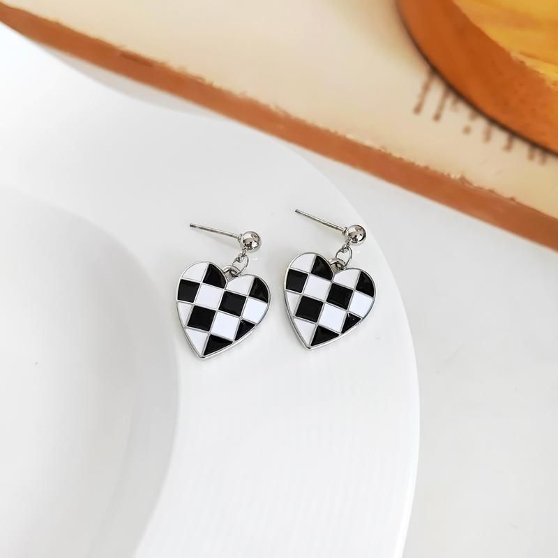 A pair of chessboard black