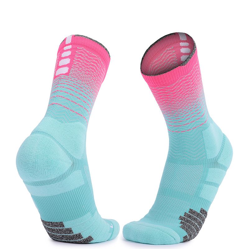 B-Light Blue Pink Socken