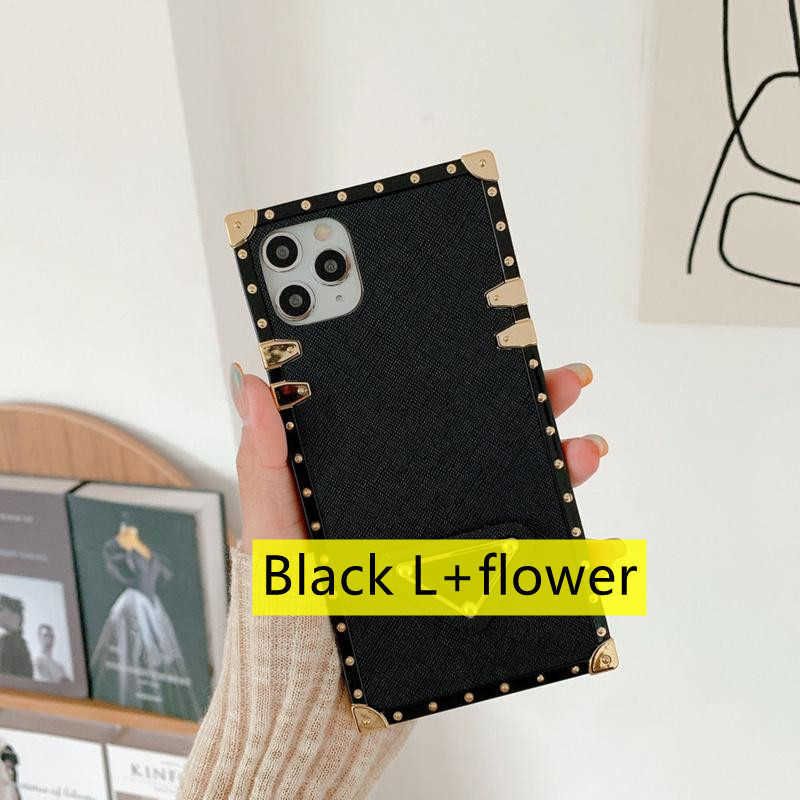 Zwarte l+bloem zonder lanyand