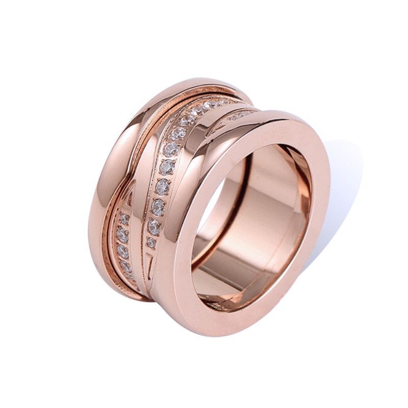 Rose Gold com diamantes