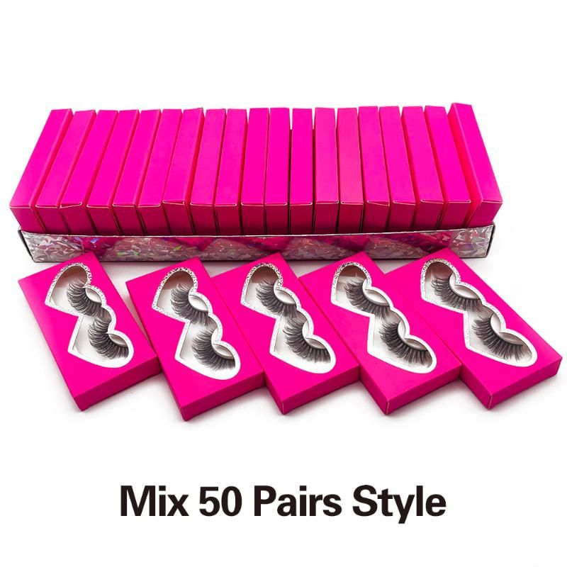 False Eyelashes Mix 50 Pairs