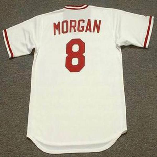 8 JOE MORGAN 1975 White