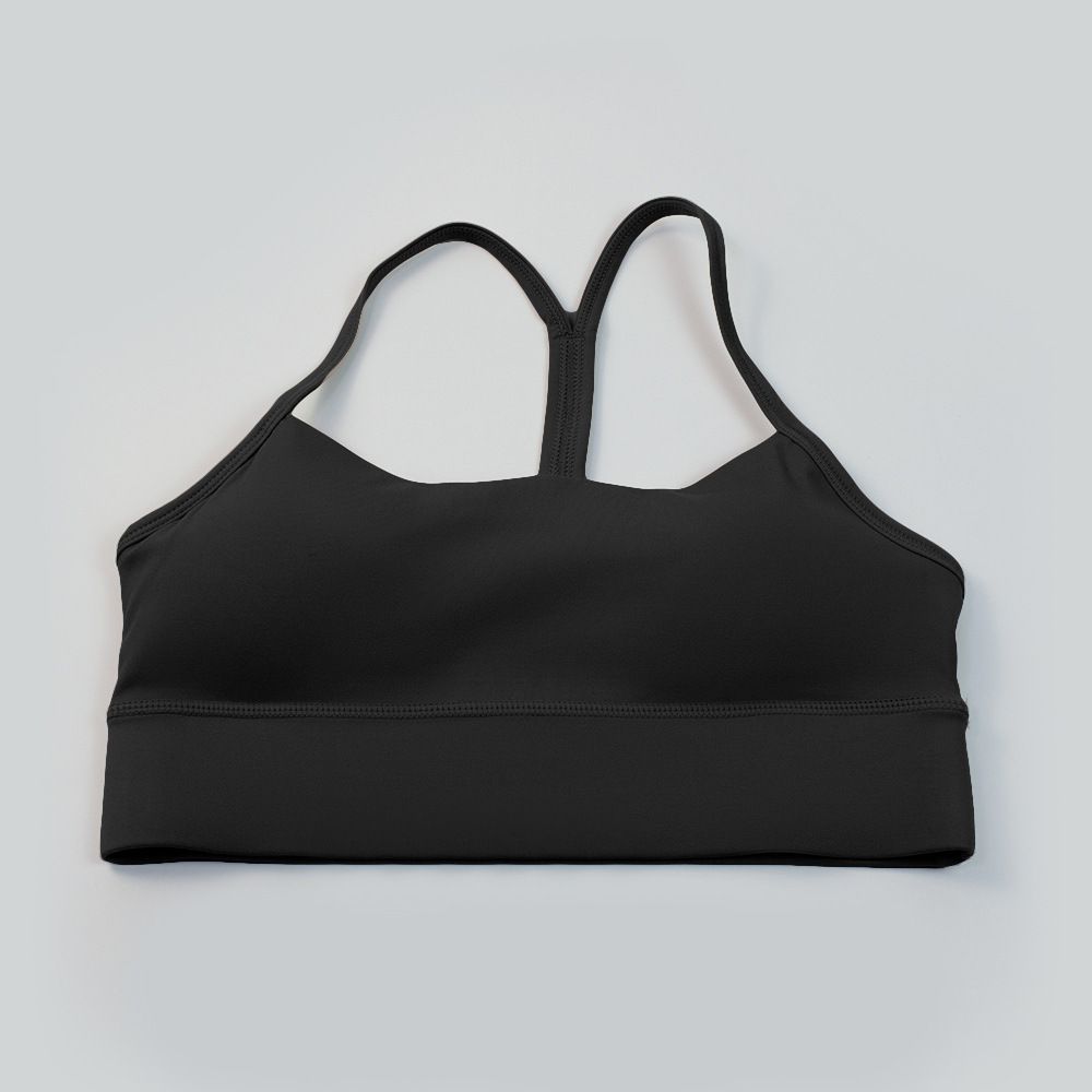 Soutien-gorge en Y noir