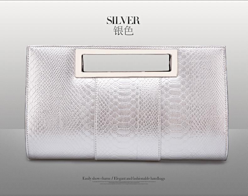 Silver Bag Clutches