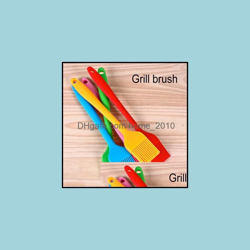 Red Grill Brush