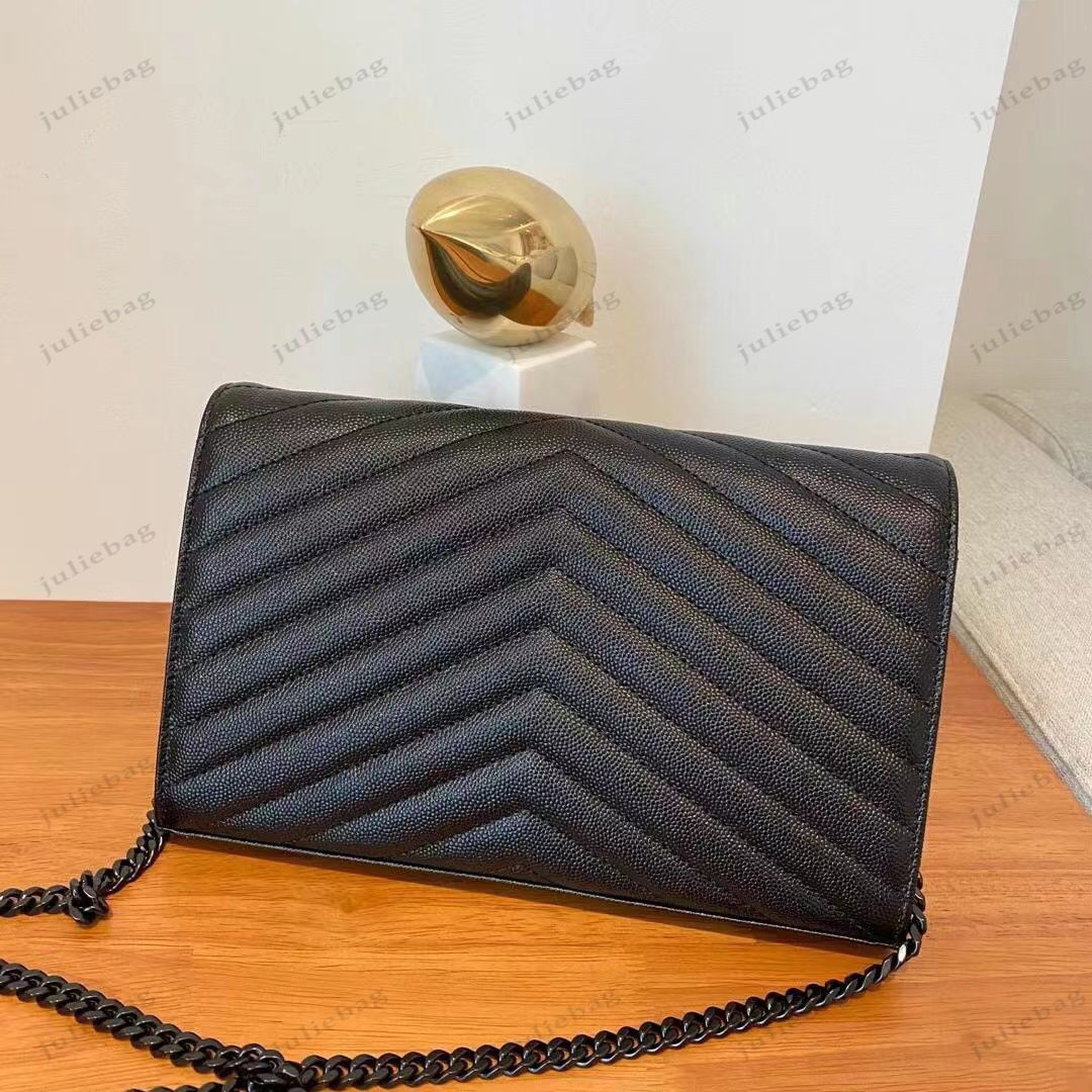 Womens Cross Body Designer Bags Handbag Caviar Leather Messenger