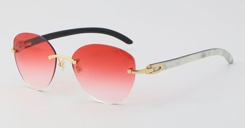 Gold Red Lens