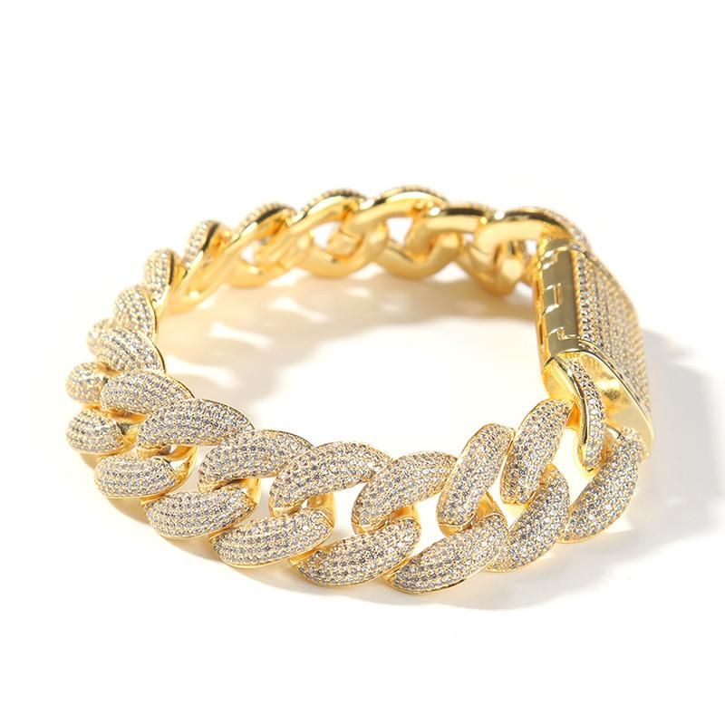 Bracelet 7inches d'or