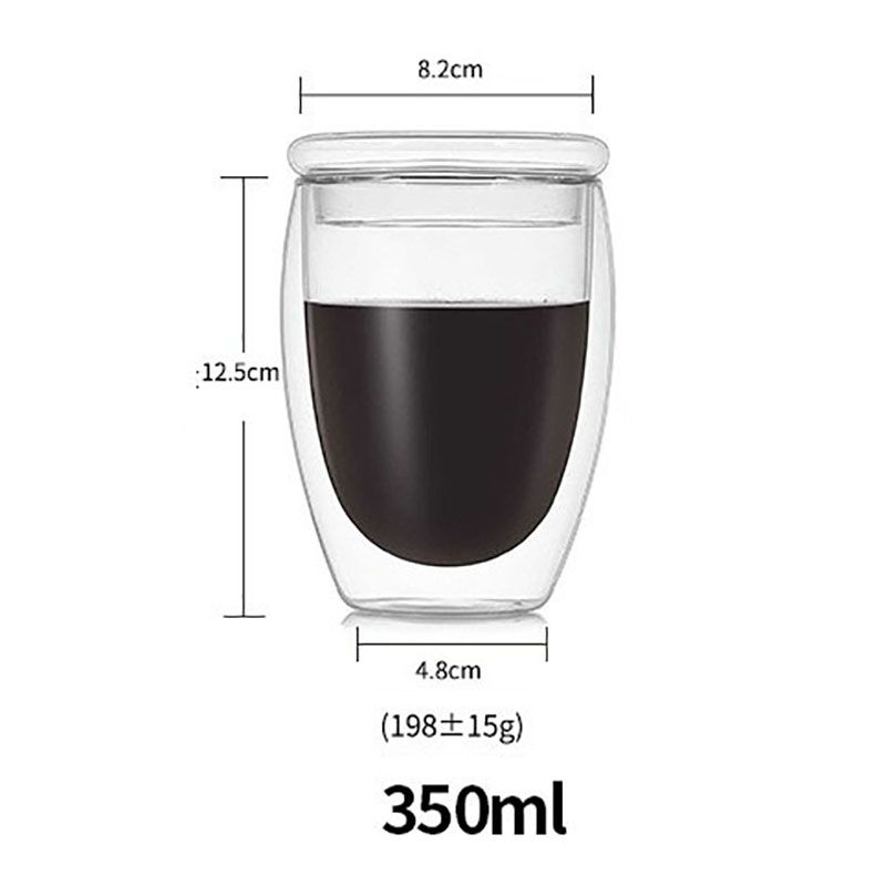 Copertura in vetro 350ml.