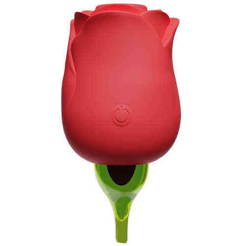 2w 1 Vibrator Rose Red