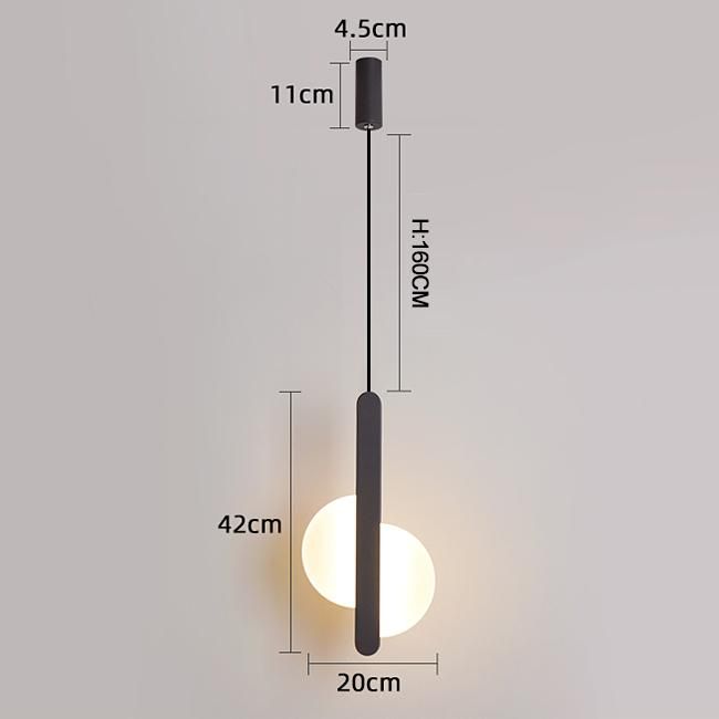 Noir 20cm x 42 cm b blanc chaud non rc