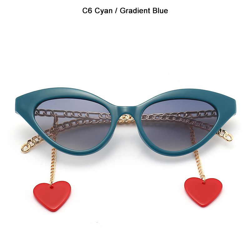 C6 Cyan Blue-with Chain