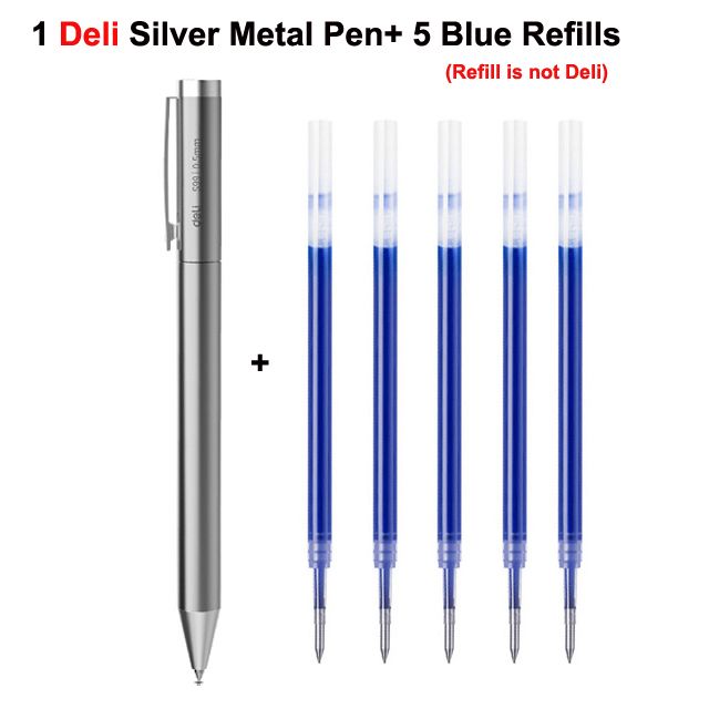 1 penna 5 inchiostro blu
