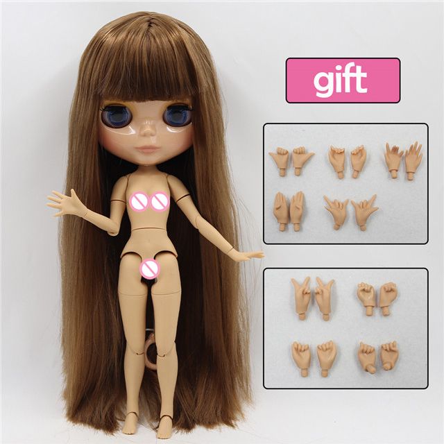 Tan skin-30cm naken Doll9