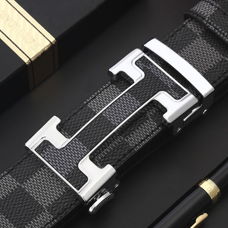 Black H Buckle-115cm