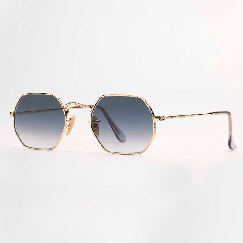 Gold Frame-grey Gradient Lenses