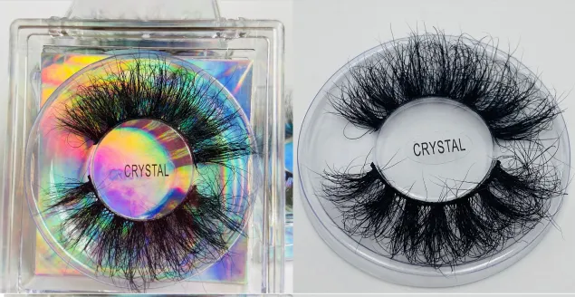 30pcs Crystal Lashes