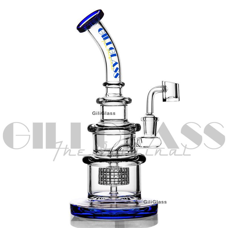 Gili-158 blue with quartz banger