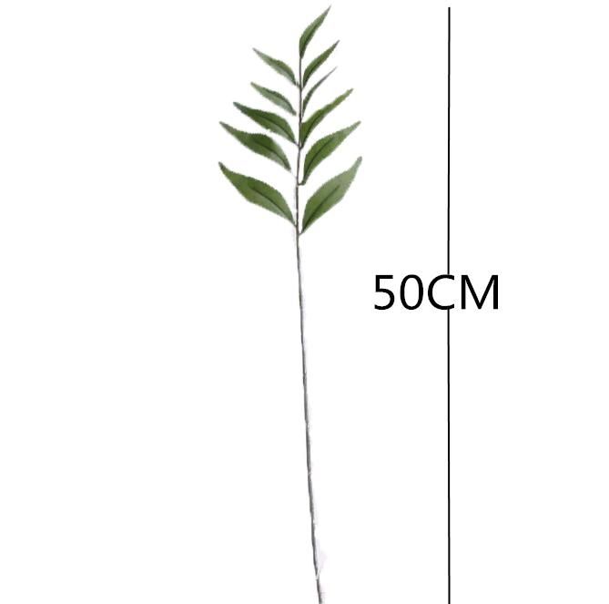 50 cm green leaf