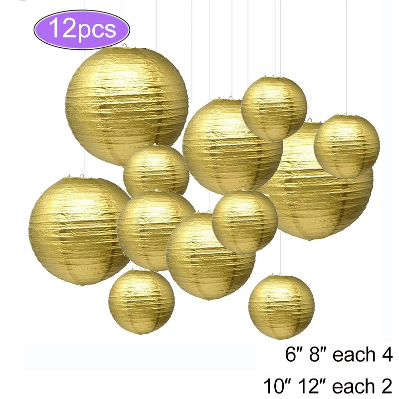 20pcs Golden Lantern